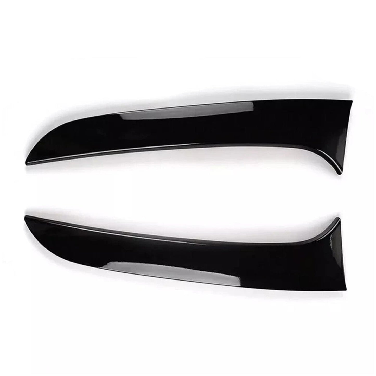 Spoiler laterali per lunotto posteriore BMW Serie 1 F20 F21, nero lucido, coppia, 2012-2019