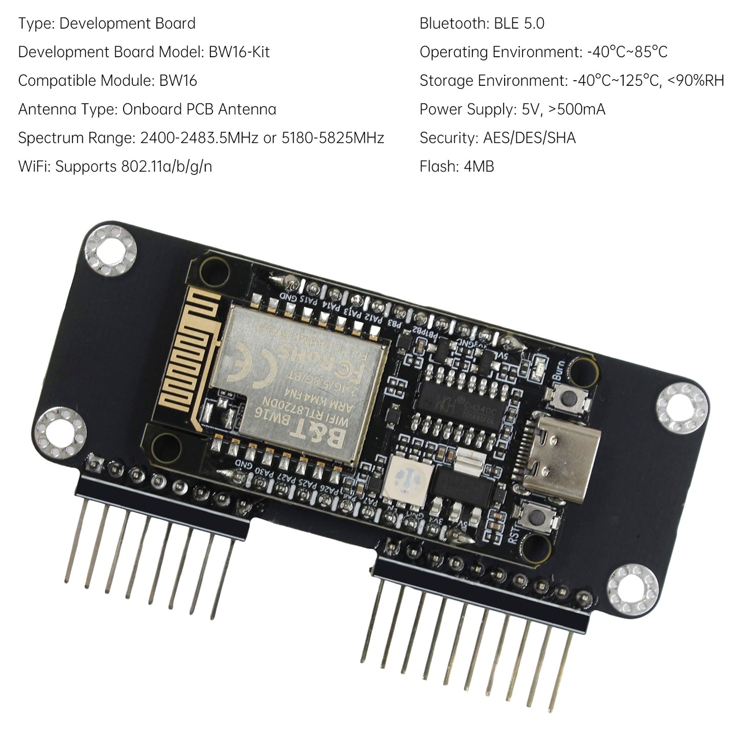 Modulo WiFi FZ 2.4G/5G Scheda di sviluppo IoT ESP32 CC1101 NRF24