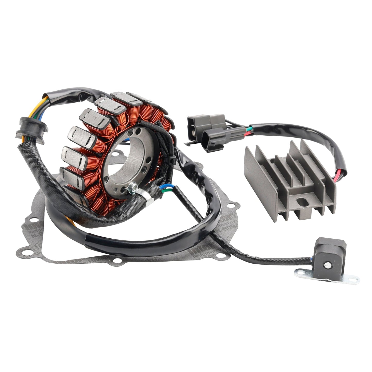 GUARNIZIONE REGOLATORE RADDRIZZATORE STATORE PER SUZUKI 2000-2024 DRZ400 400E 400S 400SM