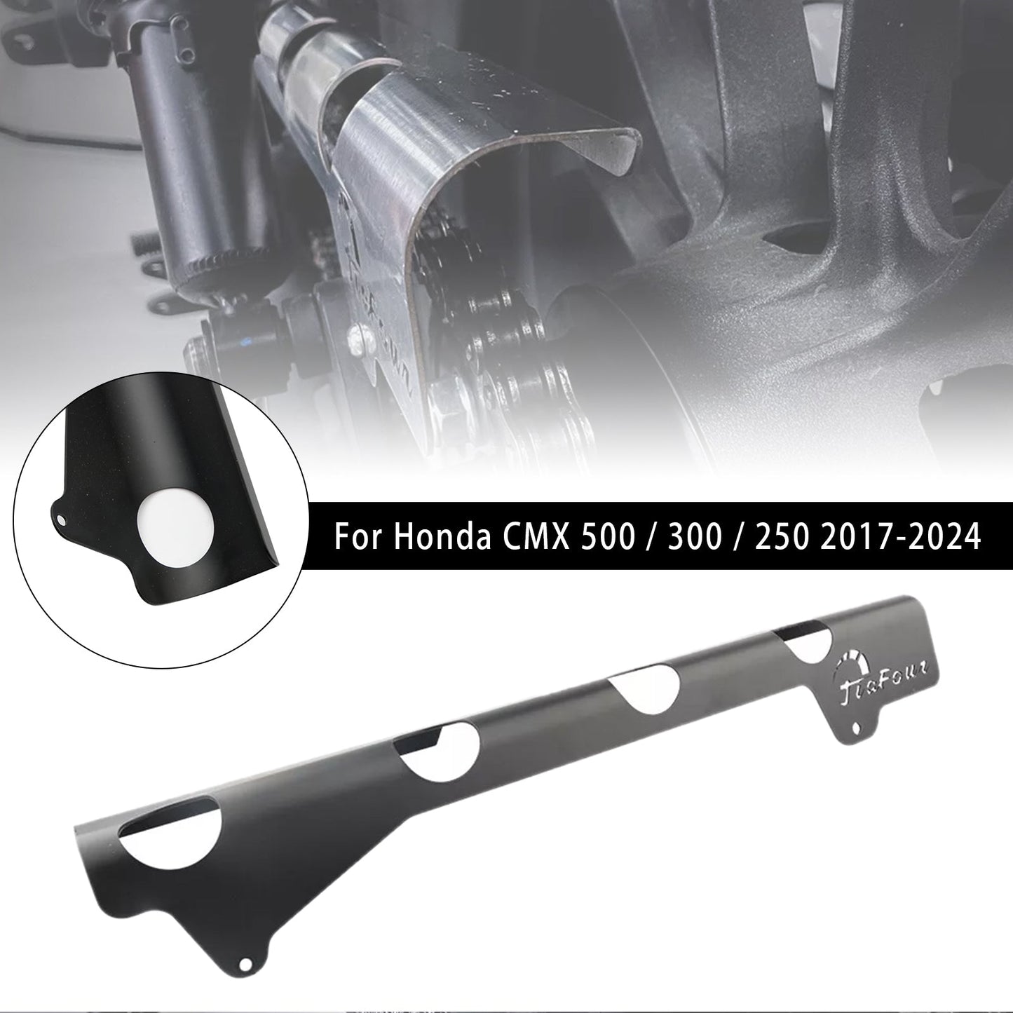 Protezione per paracatena Honda Rebel CL 250 300 500 CM CMX 2017-2024