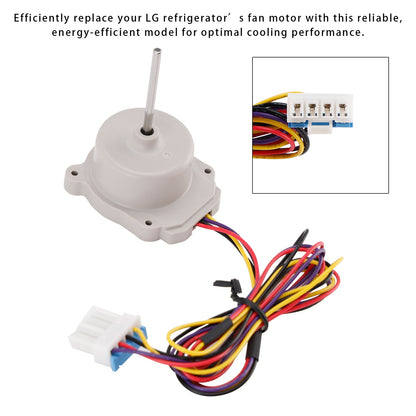 Per motore ventola frigorifero ad alte prestazioni LG EAU65058318 Parti 12V 1A
