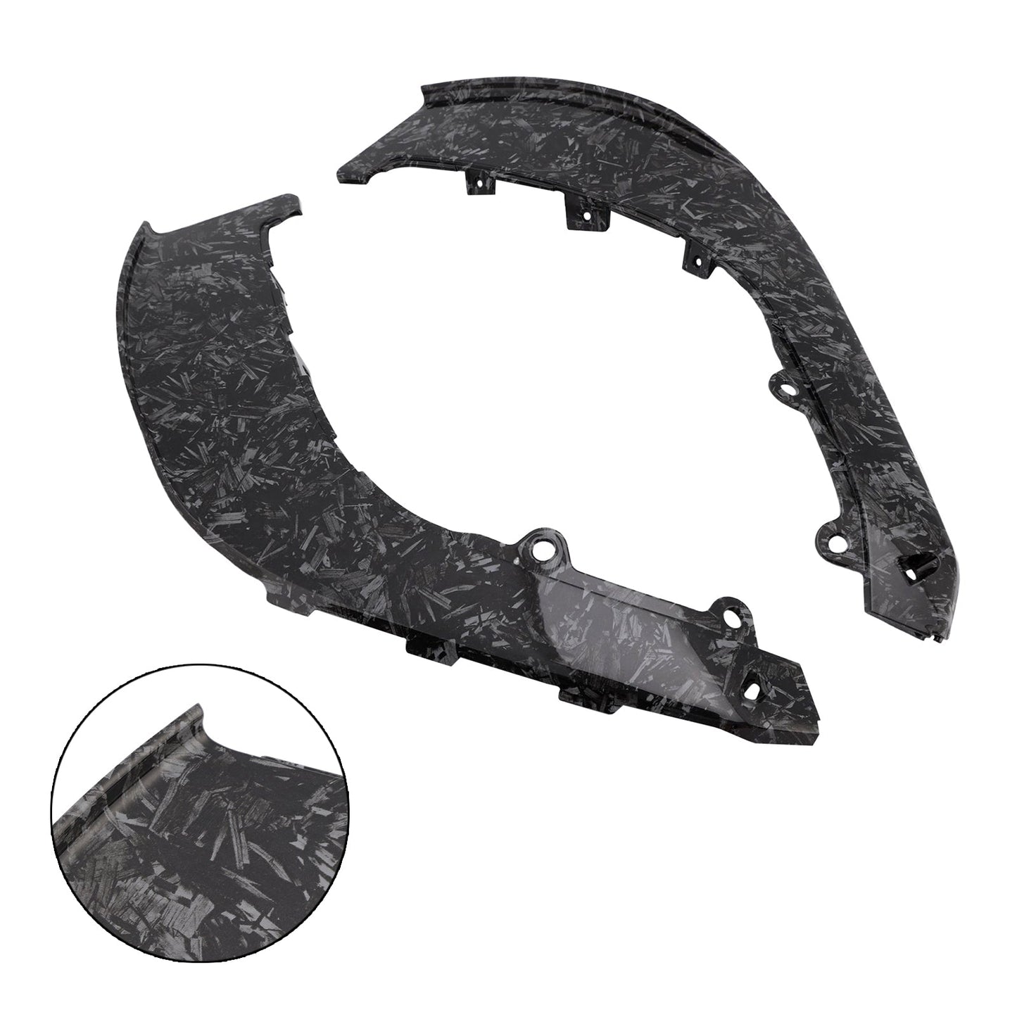 Carenatura superiore Aprilia RSV4 2021-2024, pannelli laterali, cofano motore, telaio