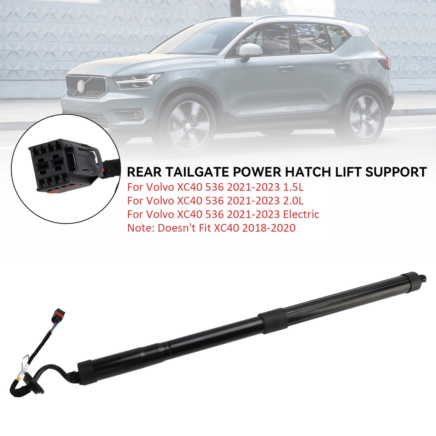 Rear Left Electric Tailgate Gas Strut 32296296 Per Volvo XC40 536 2021-2023