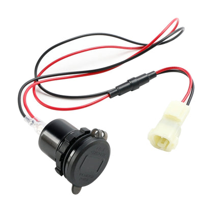 Caricabatterie da presa 12V USB+C tipo Quick Fits per Honda NX400 2024