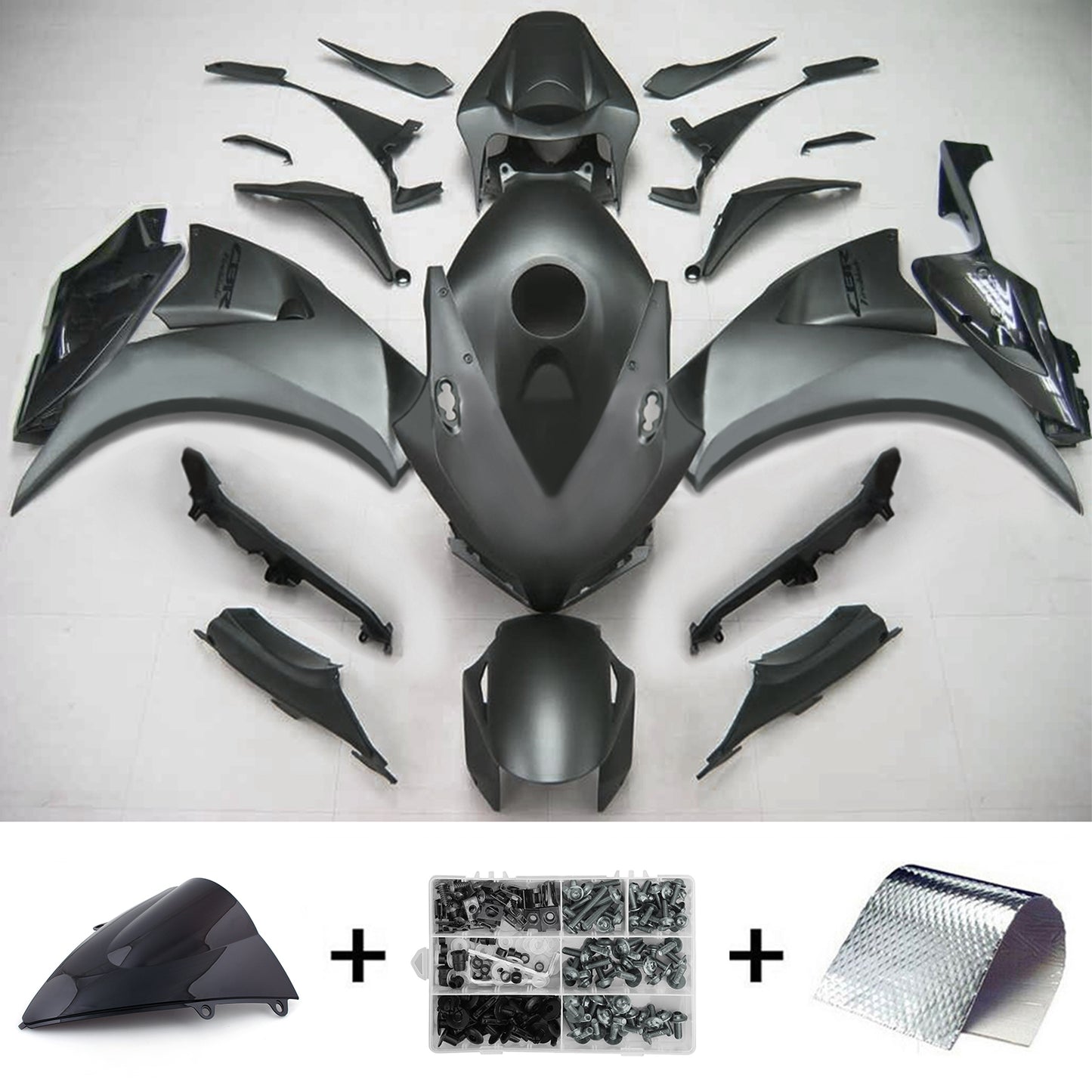 Kit carenatura Bodywork ABS di plastica per Honda CBR1000RR 2012-2016