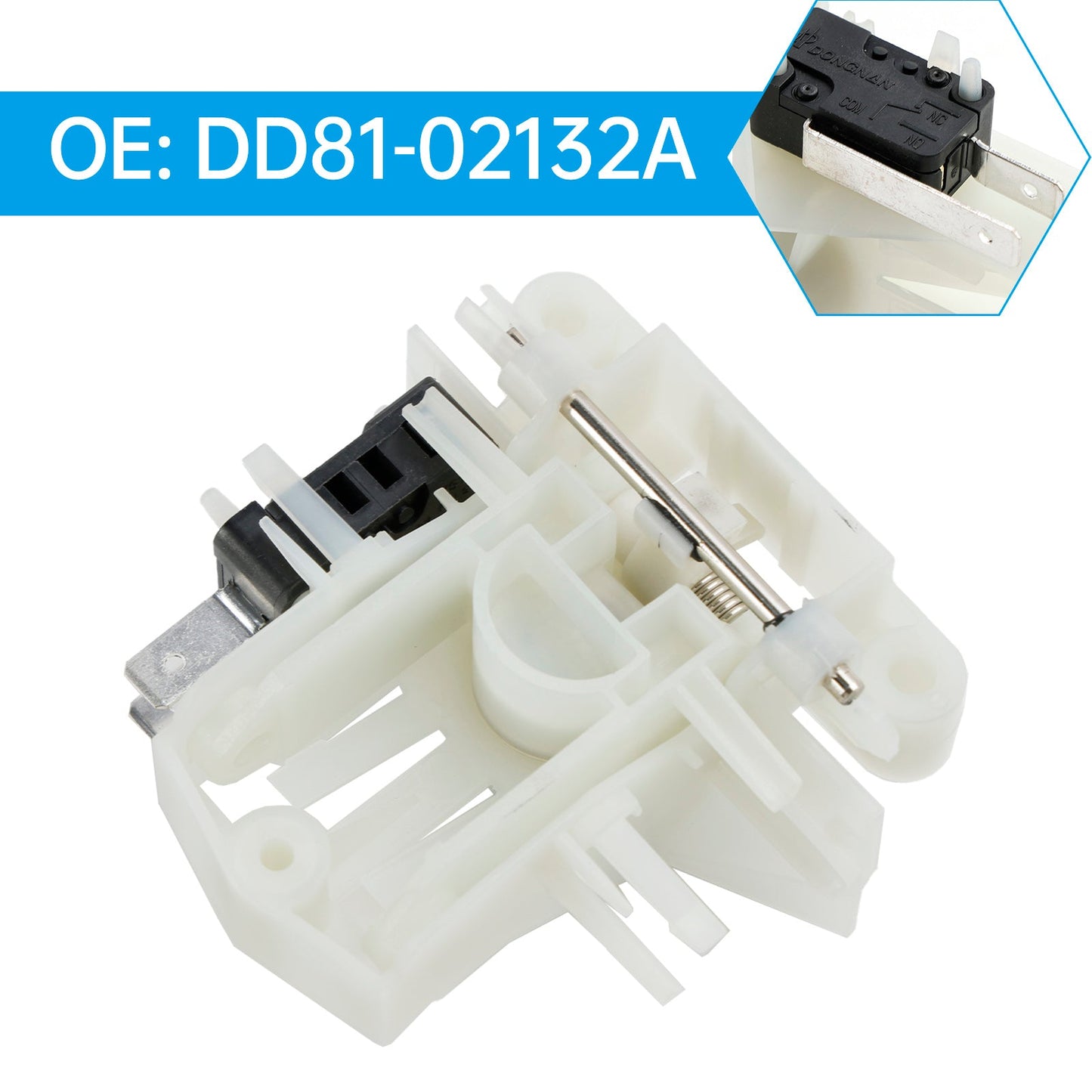 Interruttore di chiusura della porta della lavastoviglie DD81-02132A DD81-01629A per Samsung