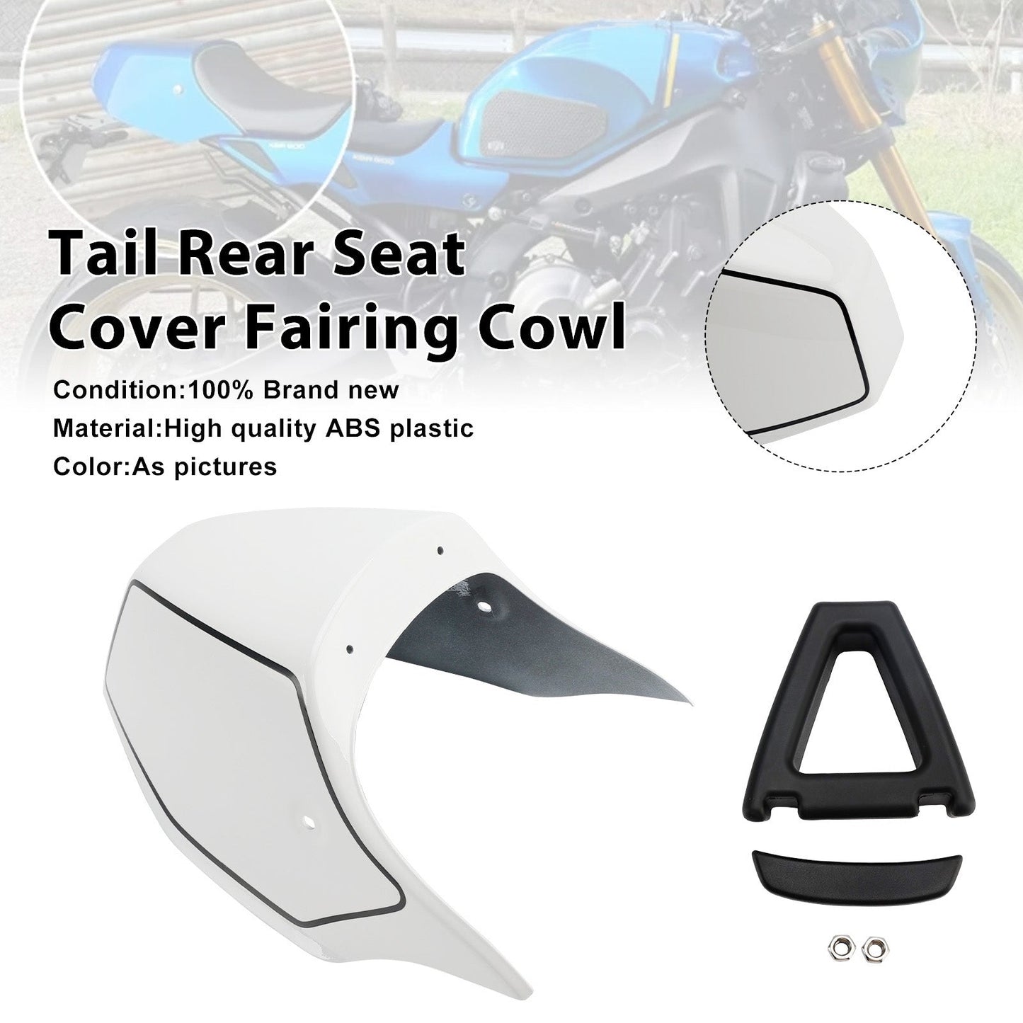 Copertura per carenatura del sedile del passeggero posteriore Yamaha XSR900 2022-2025