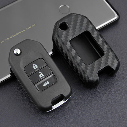 Custodia in similpelle e silicone per chiave auto con fibbia per Honda Accord
