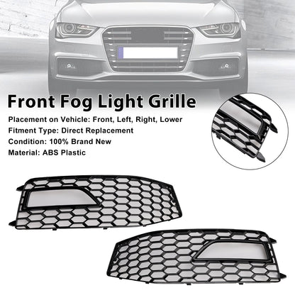 Griglia di copertura della lampada fendinebbia per paraurti Audi A4 S-line S4 2013-2015