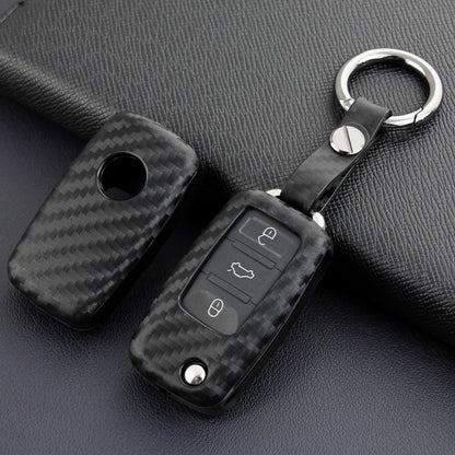 Custodia in similpelle e silicone per chiave auto con fibbia per Volkswagen Golf MK6