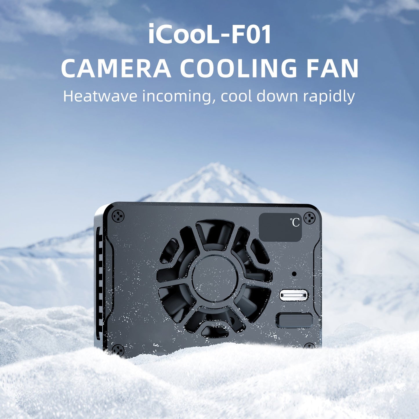 Semiconduttore radiatore fotocamera Slr ventola di raffreddamento per Sony Canon R5/R6/R7/Fuji Xt4