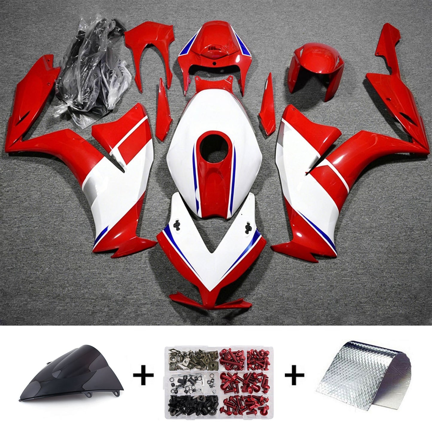Kit di carene in plastica ABS stampate a iniezione per Honda CBR1000RR 2012-2016