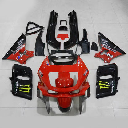 Kit carenatura iniezione in plastica ABS adatto per Kawasaki ZZR400 1993-2007 ZZR600 1998-2003