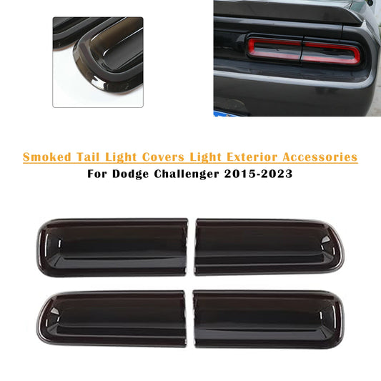 Copri fanali posteriori Dodge Challenger 2015-2023, accessori esterni leggeri