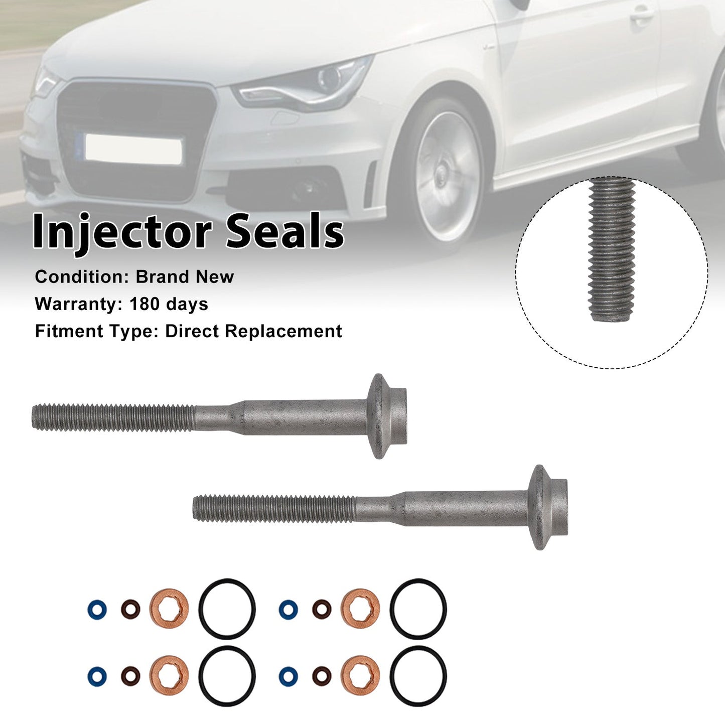 Bullone di tenuta della rondella dell'anello dell'iniettore del carburante 03L130277B adatto per VW Caddy 1.6TDI A2C59513554