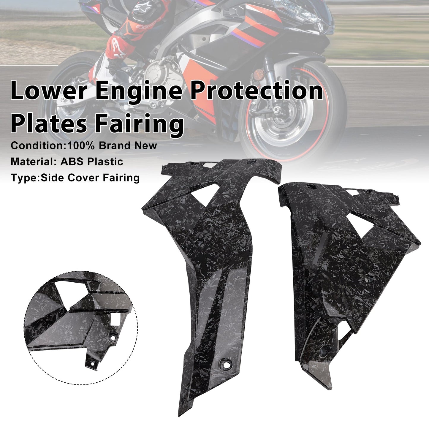 Carenatura protettiva per carenatura inferiore del motore Aprilia RS457 RS 457 2024-2025