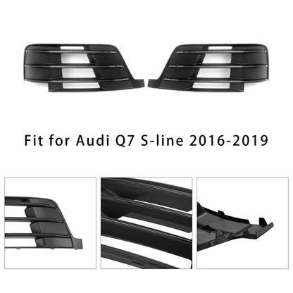 Griglie fendinebbia paraurti anteriore originali Audi Q7 S-Line 2X 2016-2019 4M0807681D 4M0807682D