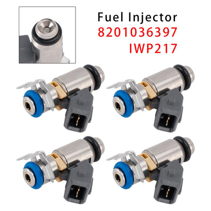 2008.02- Per Renault Kangoo Rapid (FW0/1_) 1.6 16V GPL (FW03, FW09, FW0W) 4 iniettori di carburante IWP217