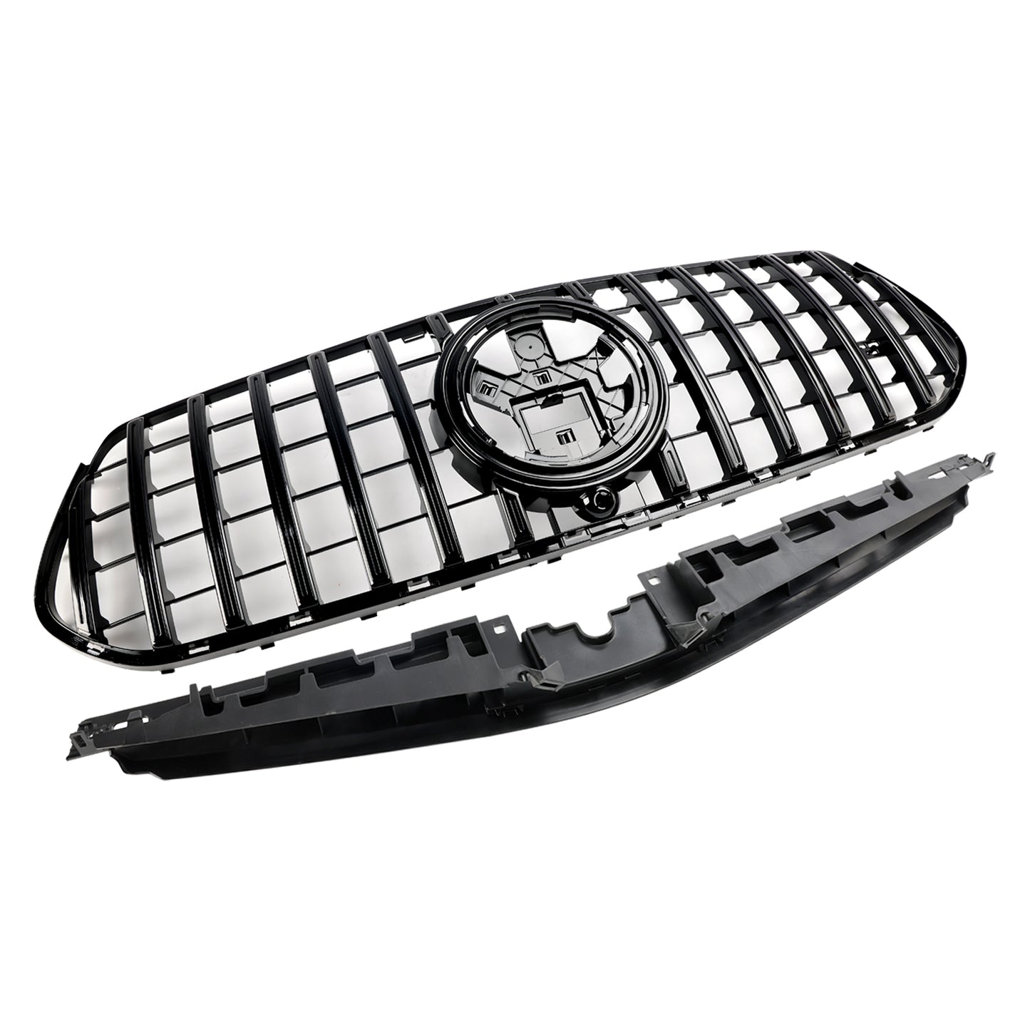 Per Mercedes Benz W167 GLE 350 GLE450 AMG-Line 2024 Griglia per paraurti anteriore