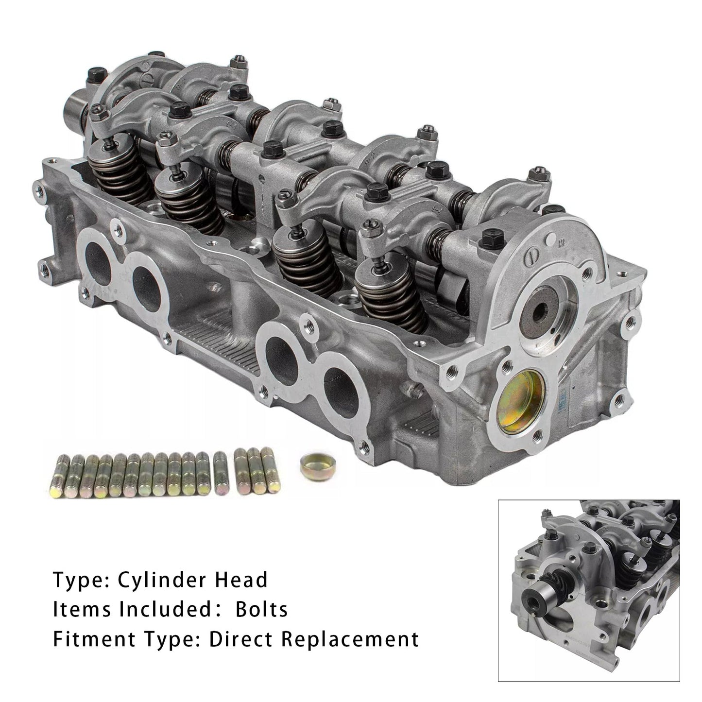 MAZDA B2200 2.2L 2184CC L4 SOHC, 1990-1993, (8 VALVOLE), CODICE MOTORE ""F2G"" Testata cilindro Tipo meccanico F80210225A