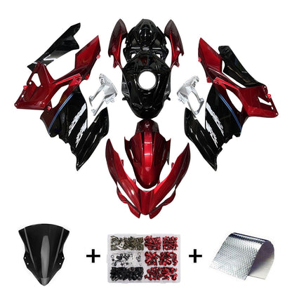 Kit carenatura iniezione in plastica ABS adatto per Kawasaki EX400 Ninja400 2018-2024