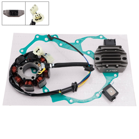 2006-2008 per Honda TRX250EX Sportrax 250 EX Regolatore di tensione raddrizzatore e guarnizione 31600-HM8-B00