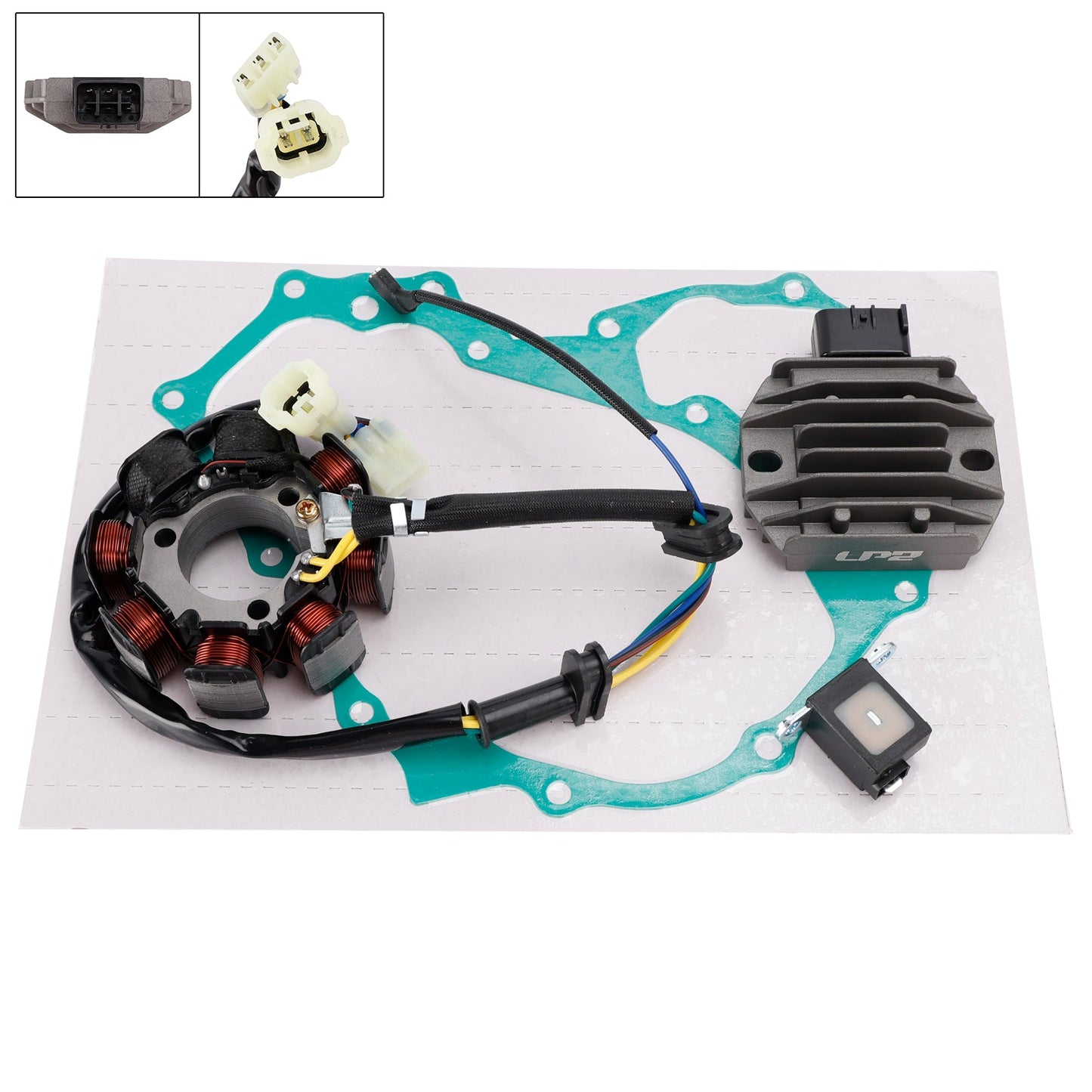 2009-2026 per Honda TRX250X Sportrax 250 Regolatore di tensione raddrizzatore e guarnizione 31120-HN6-A31