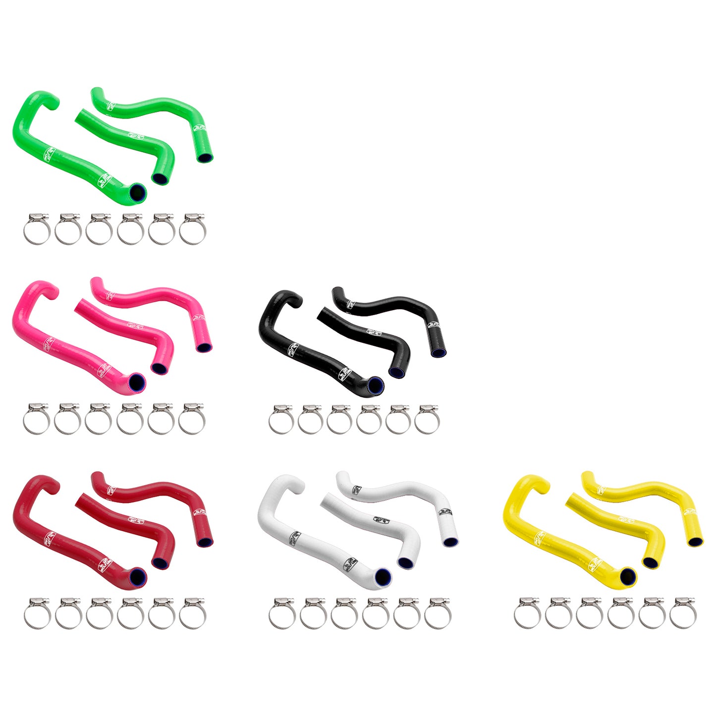 Kit tubo flessibile refrigerante radiatore in silicone per Street Triple 765 R RS 2020-2022