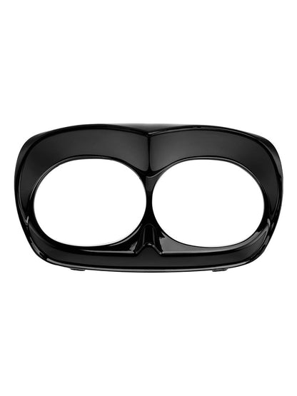 Copertura della cornice del faro anteriore doppio per Road Glide 1998-2013