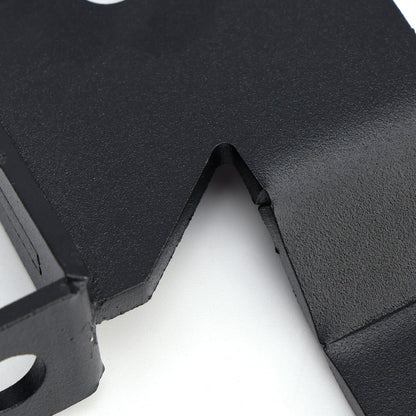 Staffe di montaggio luci nere per montante anteriore Jeep Wrangler JL 7318 2018-2019