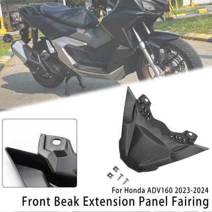 Estensione del becco anteriore Honda ADV 160 2023-2024, pannello del muso, carenatura
