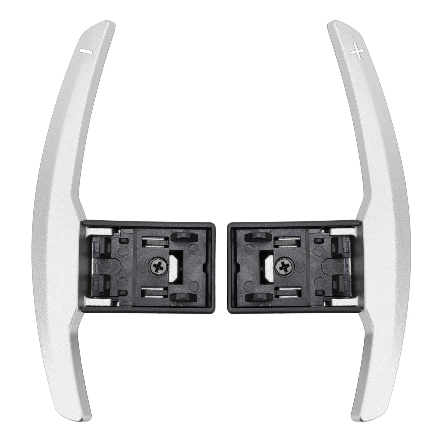 Estensione del cambio al volante per BMW Serie F F30 F31 F32 F10 X3 X5 Alluminio Argento