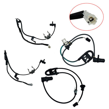4 sensori di velocità ruota ABS anteriori, posteriori, sinistri e destri per Toyota Highlander 2004-2007