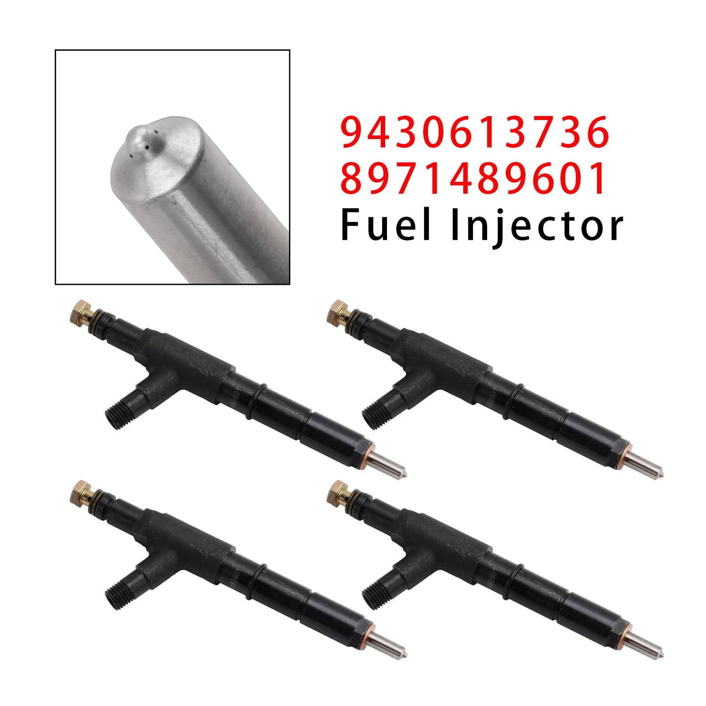 1998-2004 Per Isuzu NPR 4.8 4HE1 Turbocharged 4 iniettori di carburante 8971489611