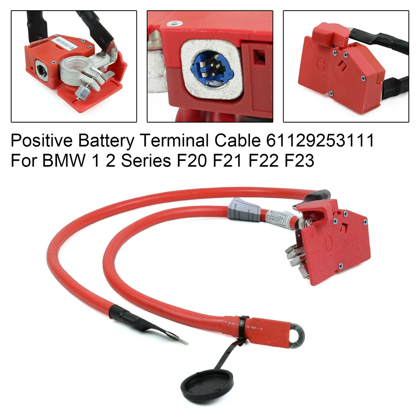 Cavo terminale positivo della batteria 61129253111 per BMW Serie 1 2 F20 F21 F22 F23