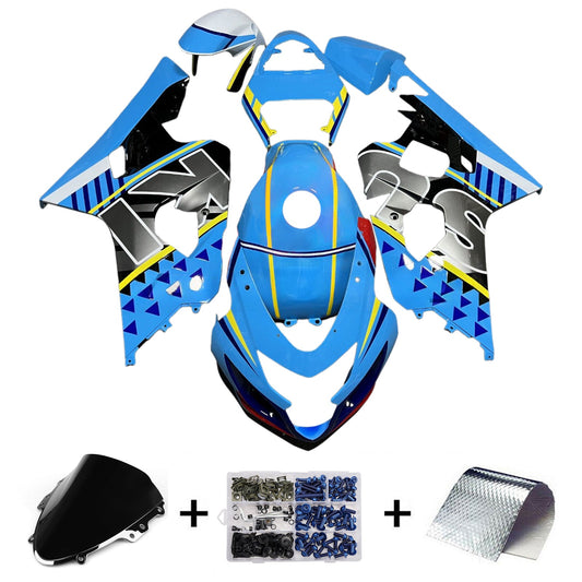 Kit carenatura iniezione plastica ABS per Suzuki GSXR 600/750 2004-2005 K4