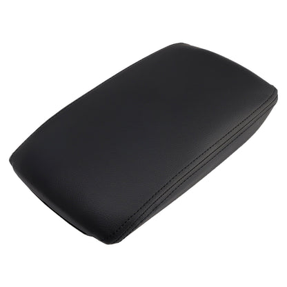 Copertura del bracciolo della console centrale in pelle nera per Audi A6 C6 2005-2011