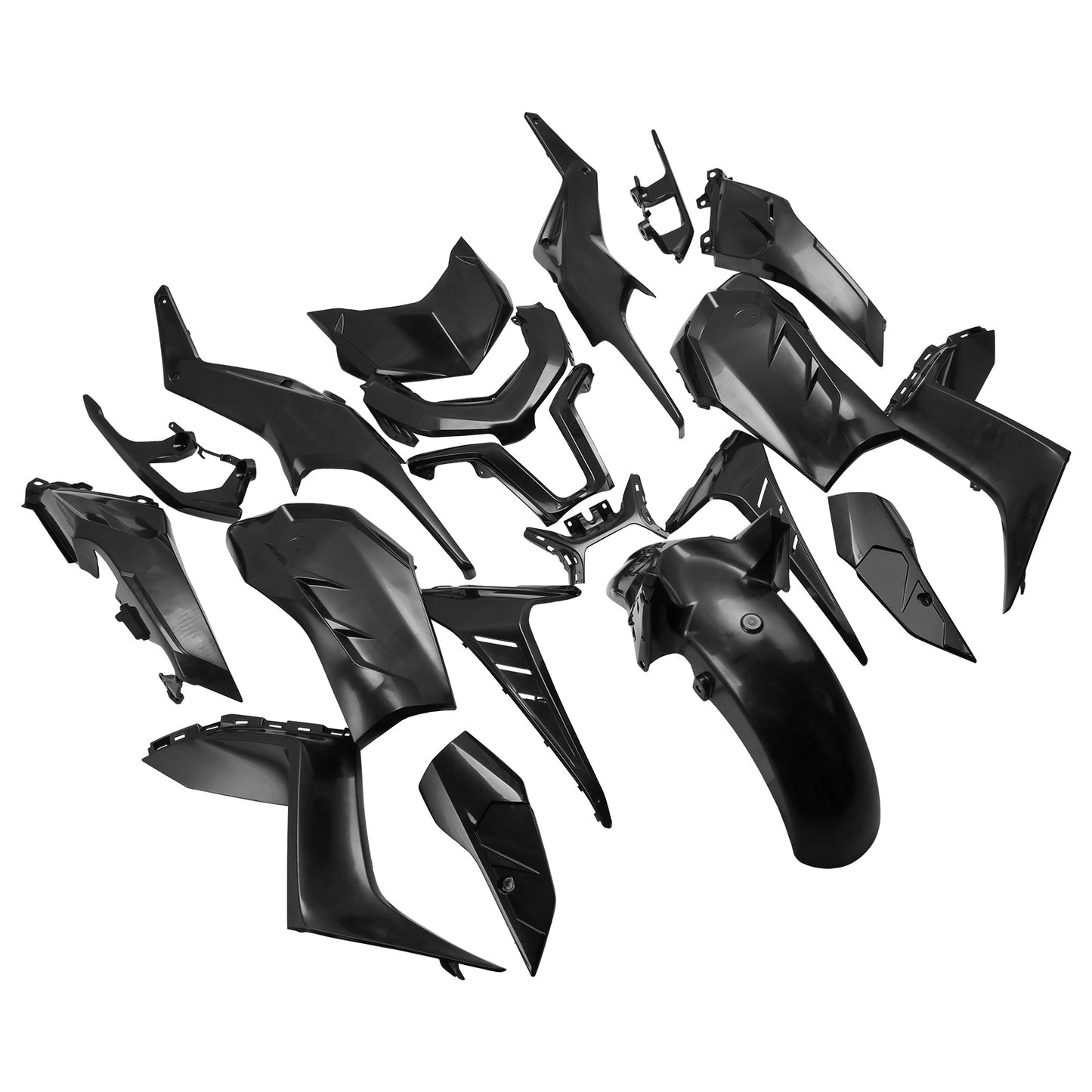 2023 2024 Yamaha X-MAX 300 XMAX Carrozzeria Carenatura Iniezione Non Verniciata