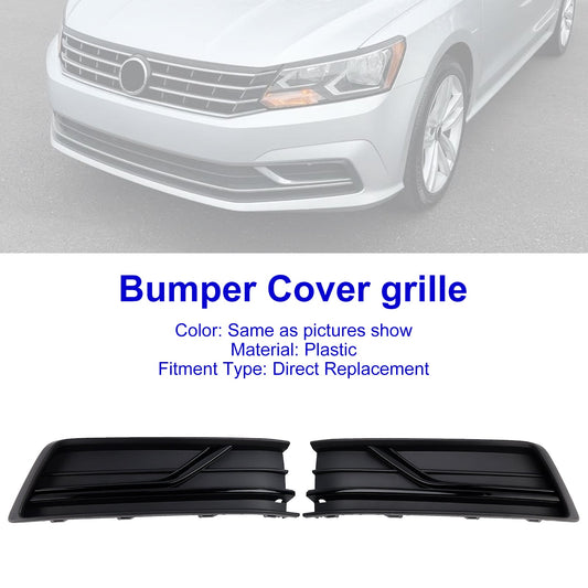 Griglia di copertura fendinebbia anteriore sinistra e destra per VW Passat B8 2016-2018