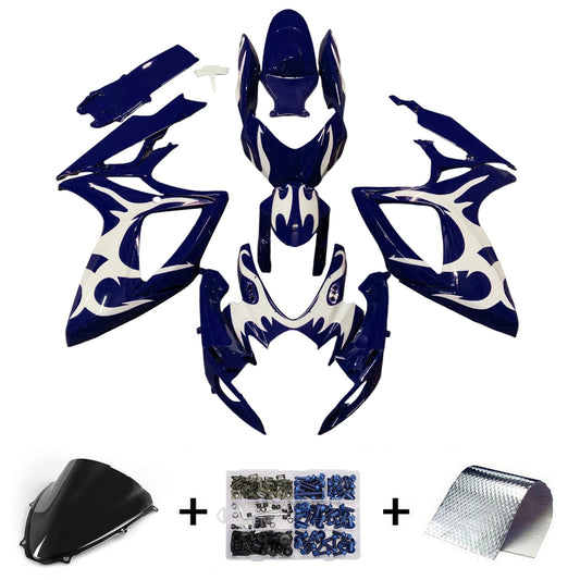 Kit carenatura iniezione plastica ABS per Suzuki GSXR 600/750 2006-2007 K6