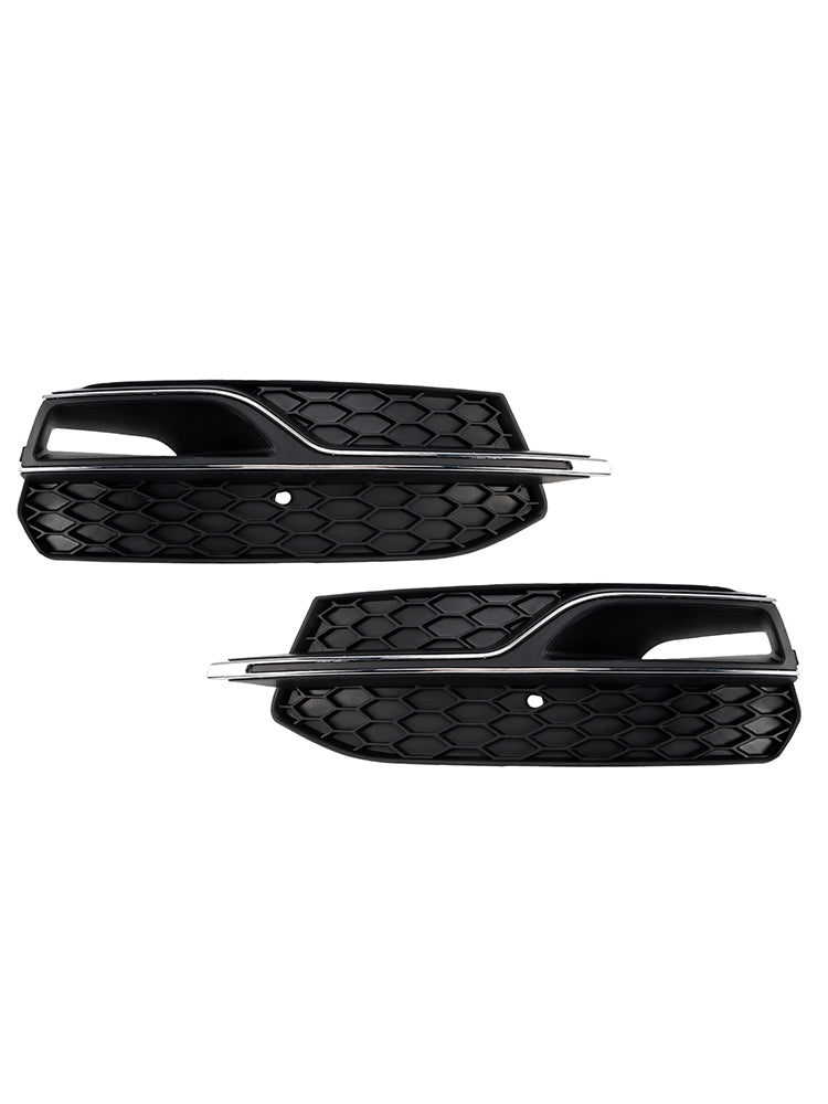 Front Lower Fog Light Cover Grill Grille Per AUDI A3 S3 S-Line 2013-2016