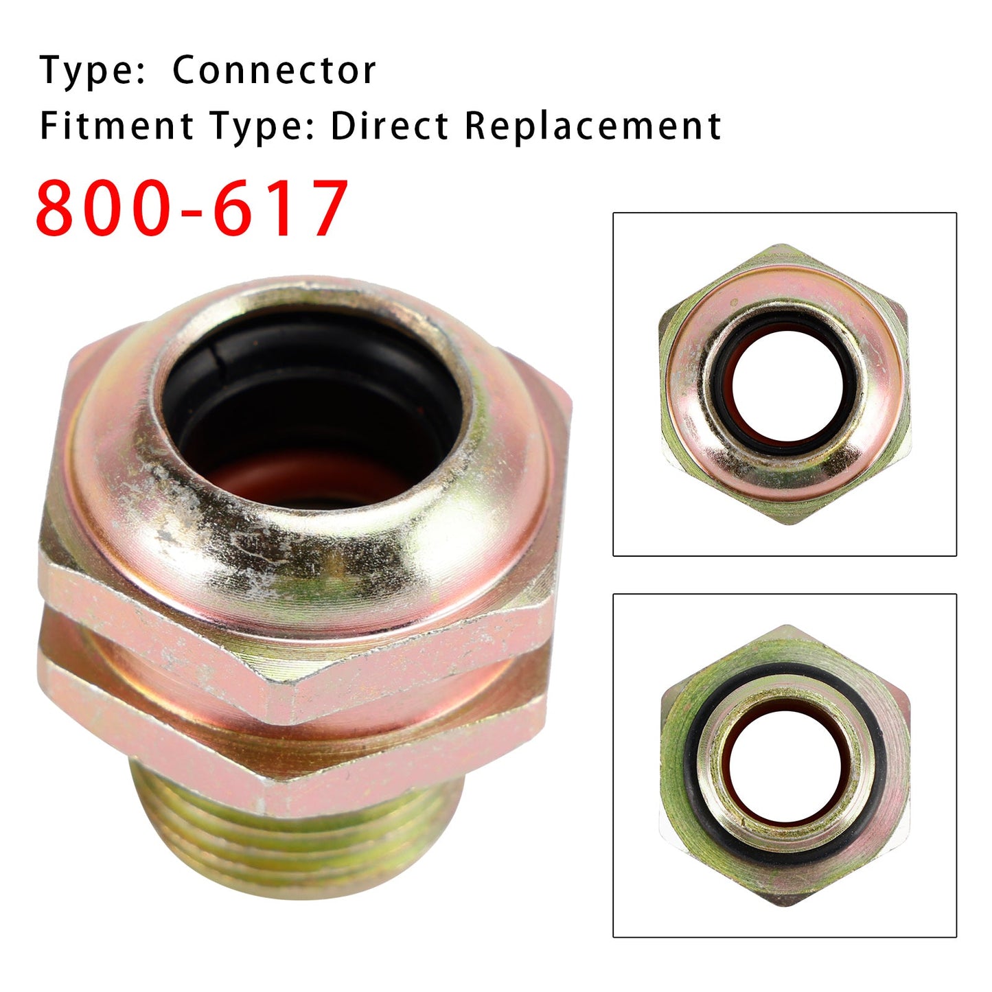 800-617 Connettore rapido per tubo di raffreddamento della trasmissione per modelli Ford Mercury