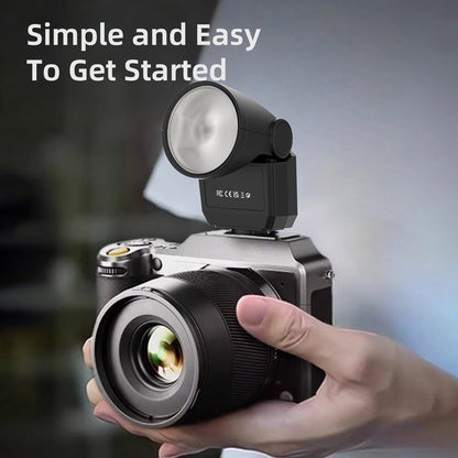 F02 Mini Flash Light Micro Slitta per Fotocamera Singola Luce di Riempimento Portatile per Fotografia