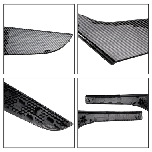 2 pezzi di rivestimento per maniglia interna della portiera sinistra e destra per VW Golf 6 MK6 2009-2013