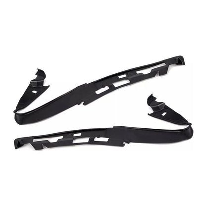 Modanatura inferiore del faro anteriore per paraurti anteriore (2 pezzi) per BMW Serie 5 F10 F18 10-14