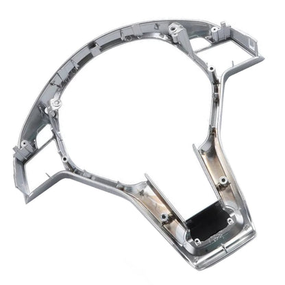 Rivestimento per volante cromato argento per Mercedes Benz W204 W207 W212 Classe C
