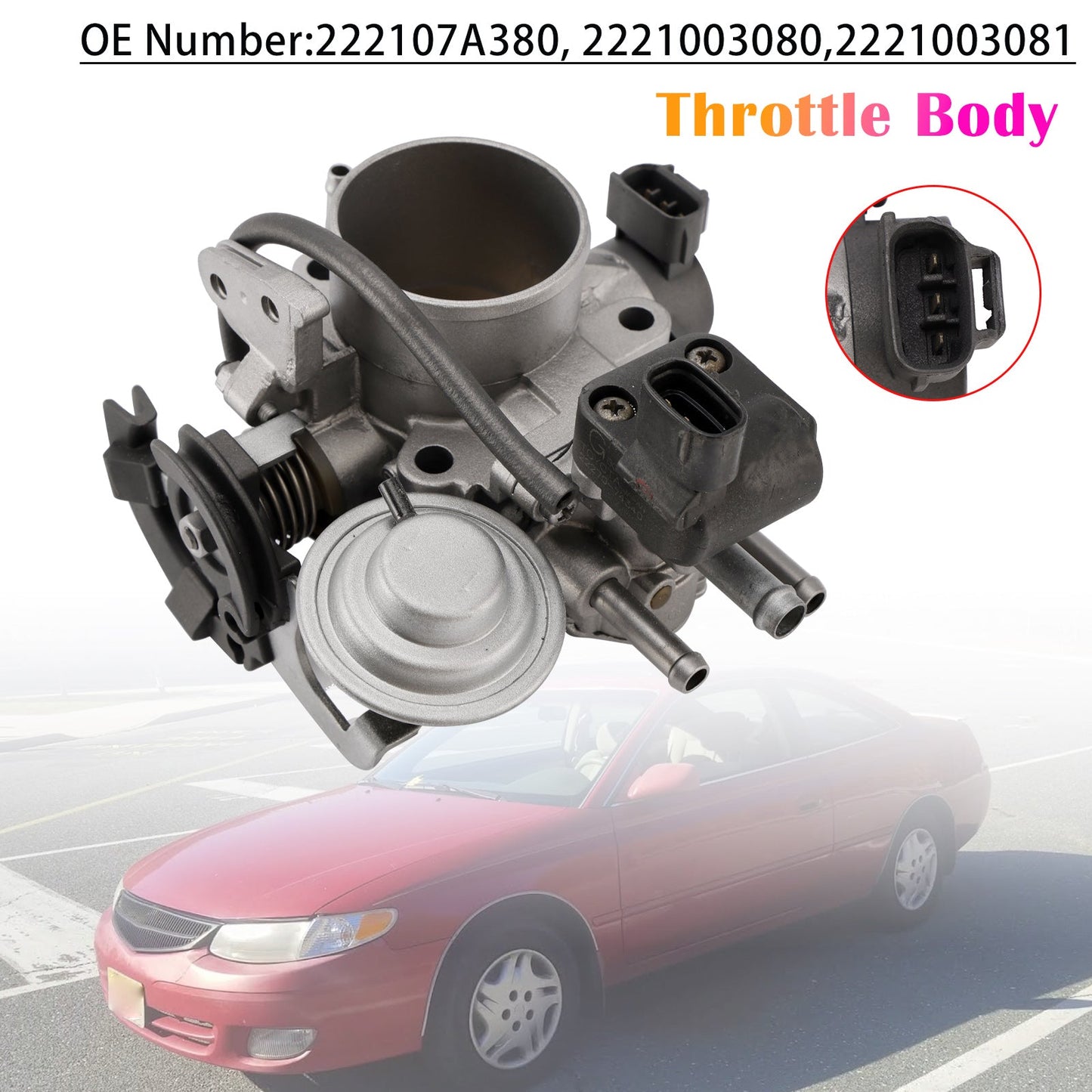 22210-03081 Per Toyota Camry SXV20,MCV20 1996.07-2001.07 Corpo farfallato