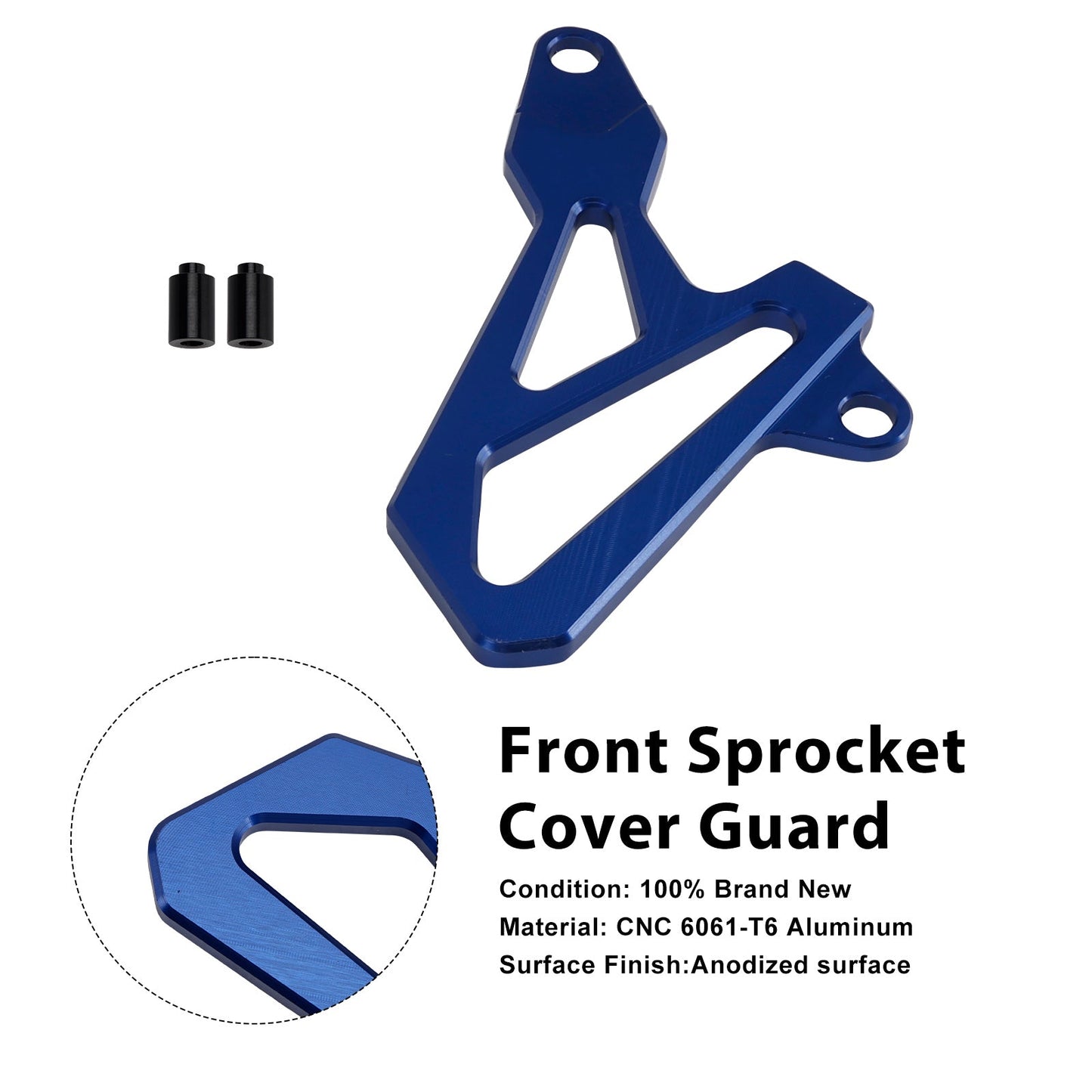 Protezione coperchio pignone anteriore per Suzuki DR-Z400SM 2000-2024 DRZ400/S/E