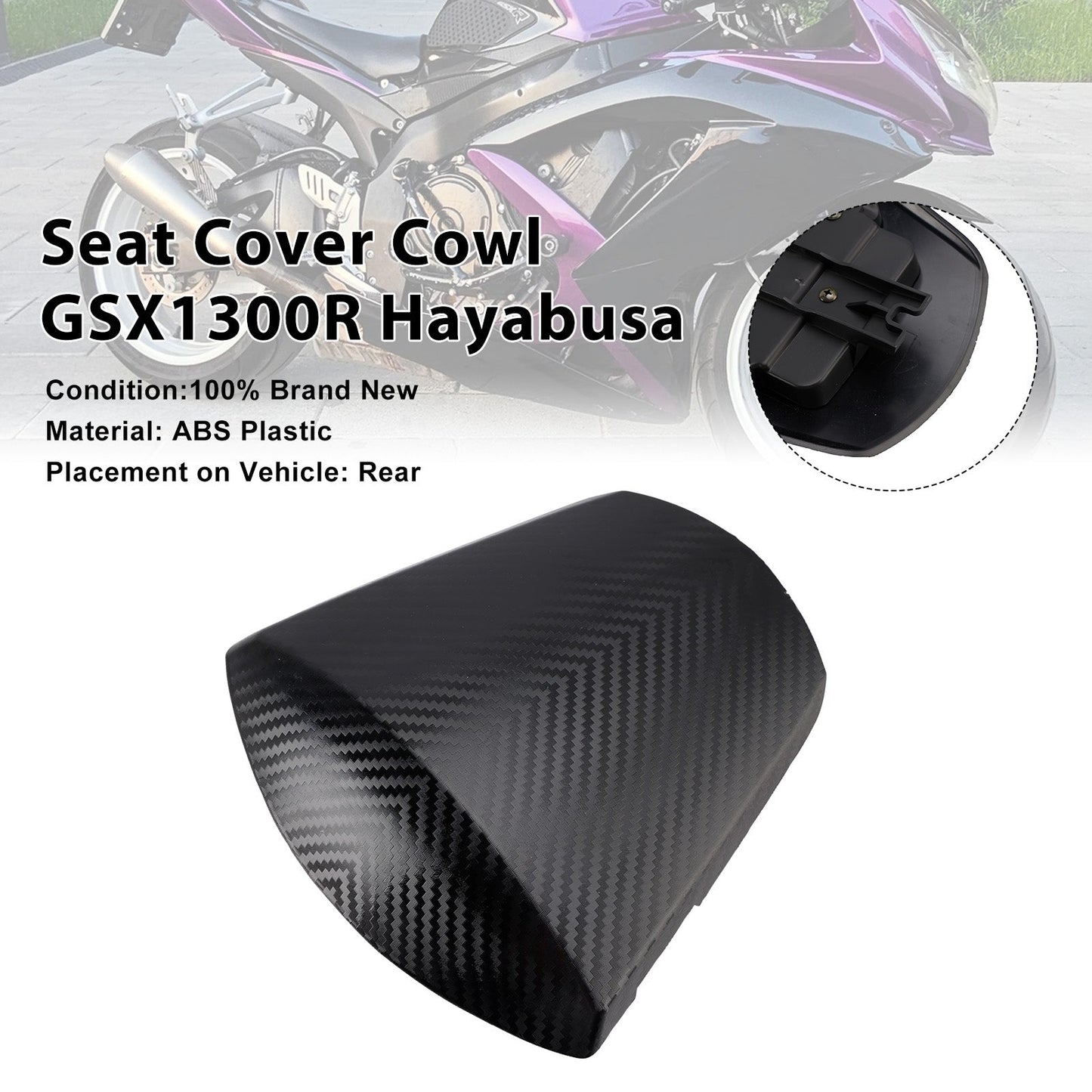 Copertura per sella posteriore per Suzuki GSXR600 GSXR750 K11 2011-2026