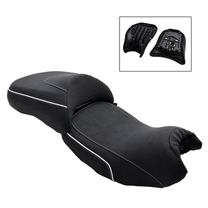 Sostituisci il sedile anteriore posteriore del conducente e del passeggero, nero, per BMW R1200GS 14-18 R1250GS